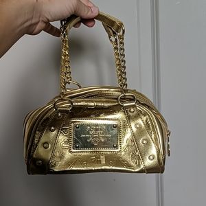 Akademiks gold purse